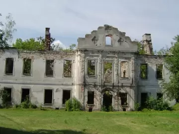 Zdjęcie: ruiny pałacu we Włodowicach