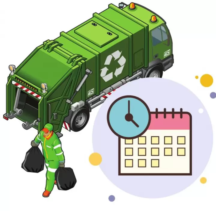 Zdjęcie: Kalendarz wywozu odpadów komunalnych 2024